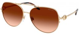 Gafas de Sol - Ralph Lauren - RL7087 - 911674  SHINY PALE GOLD // BROWN GRADIENT