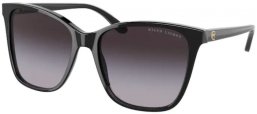 Sunglasses - Ralph Lauren - RL8201 - 50018G SHINY BLACK // GREY GRADIENT