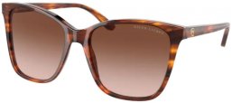 Sunglasses - Ralph Lauren - RL8201 - 500713 SHINY STRIPED HAVANA // BROWN GRADIENT