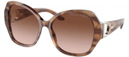 Lunettes de soleil - Ralph Lauren - RL8202B - 602013 SHINY HAVANA HOMY // BROWN GRADIENT