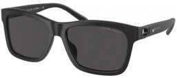 Gafas de Sol - Ralph Lauren - RL8203QU - 537587 MATTE BLACK // DARK GREY