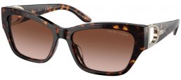 Sunglasses - Ralph Lauren - RL8206U THE AUDREY - 500313  SHINY DARK HAVANA // BROWN GRADIENT