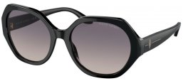 Sunglasses - Ralph Lauren - RL8208 - 5001V6  SHINY BLACK // GREY GRADIENT SILVER MIRROR