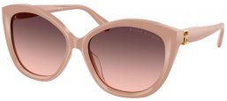 Lunettes de soleil - Ralph Lauren - RL8225U - 6218U8  SOLID NUDE // GREY PINK GRADIENT