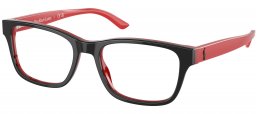 Gafas Junior - POLO Ralph Lauren Junior - PP8534 - 1503  SHINY BLACK ON RED