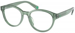Gafas Junior - POLO Ralph Lauren Junior - PP8546U - 6099 SHINY TRANSPARENT GREEN