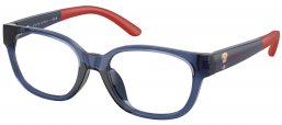 Gafas Junior - POLO Ralph Lauren Junior - PP8551U - 5716  TRANSPARENT NAVY BLUE