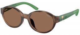Gafas Junior - POLO Ralph Lauren Junior - PP9510U - 597473  SHINY DARK HAVANA // DARK BROWN