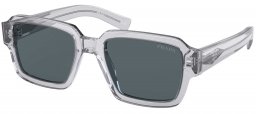 Gafas de Sol - Prada - SPR 02ZS - U430A9 TRANSPARENT GREY // BLUE ANTIREFLECTION
