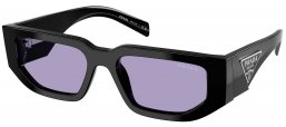 Gafas de Sol - Prada - SPR 09ZS - 16K01O  BLACK // VIOLET