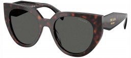 Gafas de Sol - Prada - SPR 14WS - 17N40L  TORTOISE ROOT // DARK GREY