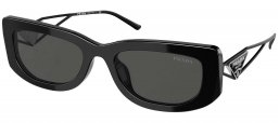 Gafas de Sol - Prada - SPR 14YS - 1AB5S0 BLACK // DARK GREY
