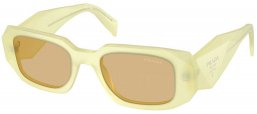 Gafas de Sol - Prada - SPR 17WS - 21G10R  FROSTED VANILLA // YELLOW