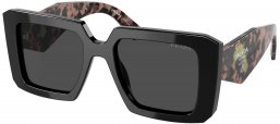 Gafas de Sol - Prada - SPR 23YS - 1AB5S0 BLACK // DARK GREY