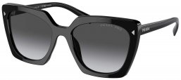 Gafas de Sol - Prada - SPR 23ZS - 1AB5W1  BLACK // GREY GRADIENT POLARIZED