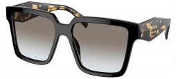 Gafas de Sol - Prada - SPR 24ZS - 1AB0A7  BLACK // GREY GRADIENT