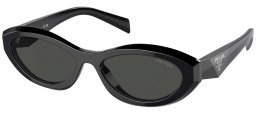 Gafas de Sol - Prada - SPR 26ZS - 16K08Z  BLACK // DARK GREY