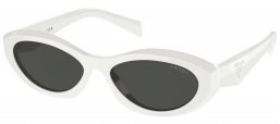 Gafas de Sol - Prada - SPR 26ZS - 17K08Z  TALCUM POWDER // DARK GREY
