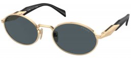 Gafas de Sol - Prada - SPR 65ZS - ZVN09T  LIGHT GOLD // DARK GREY