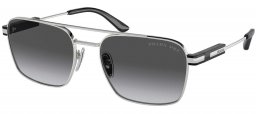 Gafas de Sol - Prada - SPR 67ZS - 1BC5W1  SILVER // GREY GRADIENT POLARIZED