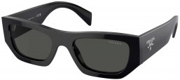 Gafas de Sol - Prada - SPR A01S - 16K08Z  BLACK // DARK GREY