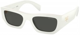 Gafas de Sol - Prada - SPR A01S - 17K08Z  WHITE // DARK GREY