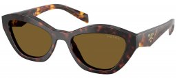 Gafas de Sol - Prada - SPR A02S - 17N09Z  TORTOISE ROOT // DARK BROWN