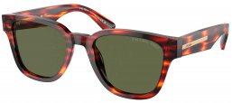 Gafas de Sol - Prada - SPR A04S - 13O03R  HAVANA RED // GREEN POLARIZED
