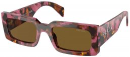 Gafas de Sol - Prada - SPR A07S - 18N01T  MAHOGANY // DARK BROWN