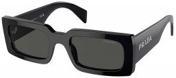 Gafas de Sol - Prada - SPR A07S - 1AB5S0  BLACK // DARK GREY