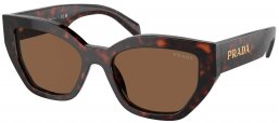 Gafas de Sol - Prada - SPR A09S - 16N5Y1  HEATHER TORTOISE // DARK BROWN POLARIZED