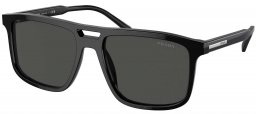 Gafas de Sol - Prada - SPR A22S - 16K08Z  BLACK // DARK GREY
