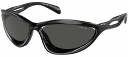 Gafas de Sol - Prada - SPR A23S - 1AB5S0  BLACK // DARK GREY