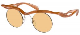Gafas de Sol - Prada - SPR A24S - 13S80E  OPAL COGNAC // YELLOW
