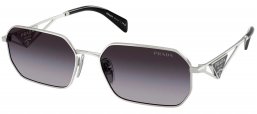 Gafas de Sol - Prada - SPR A51S - 1BC90A  SILVER // GREY GRADIENT