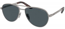 Gafas de Sol - Prada - SPR A54S - 7CQ09T  MATTE GUNMETAL // DARK GREY