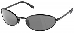 Gafas de Sol - Prada - SPR A59S - 1AB60G  BLACK // GREY MIRROR SILVER