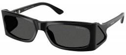 Gafas de Sol - Prada - SPR B03S - 1AB5S0  BLACK // DARK GREY