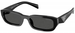 Gafas de Sol - Prada - SPR B06S - 16K08Z  BLACK // DARK GREY