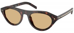 Gafas de Sol - Prada - SPR B15S - 17N70R  TORTOISE ROOT // LIGHT BROWN