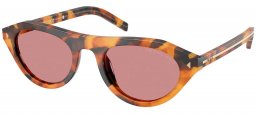 Gafas de Sol - Prada - SPR B15S - 29C05Z  TORTOISE CINNAMON // DARK PINK POLARIZED
