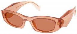 Gafas de Sol - Prada - SPR B16S - 28E90Q  TRANSPARENT CHOCOLATE // BROWN