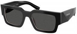 Gafas de Sol - Prada - SPR B17S - 16K08Z  BLACK TALC // DARK GREY