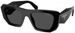 Gafas de Sol - Prada - SPR B18S - 16K08Z  BLACK // DARK GREY