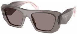 Gafas de Sol - Prada - SPR B18S - 20F80Q  TRANSPARENT GREY // GREY
