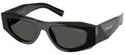 Gafas de Sol - Prada - SPR B19S - 16K08Z  BLACK // DARK GREY