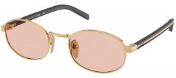 Gafas de Sol - Prada - SPR B53S - 5AK50V  GOLD // PINK