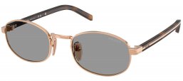 Gafas de Sol - Prada - SPR B53S - SVF50Q  ROSE GOLD // GREY