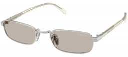 Gafas de Sol - Prada - SPR B54S - 1BC30P  SILVER // LIGHT BROWN