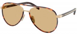 Gafas de Sol - Prada - SPR B57S - 21E10R  HAVANA PALE GOLD // YELLOW